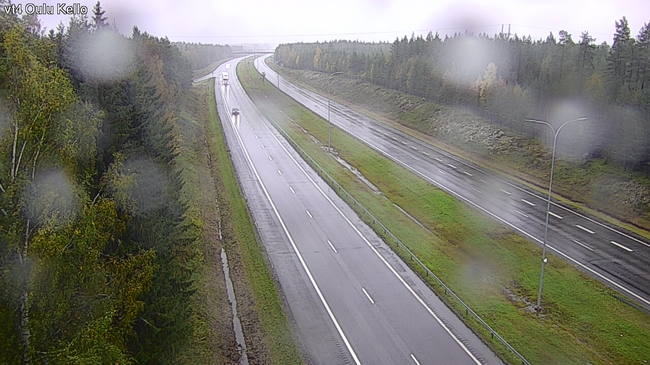 Weather Camera Image Road 4 Oulu, Kello, Oulu, Pohjois-Pohjanmaa