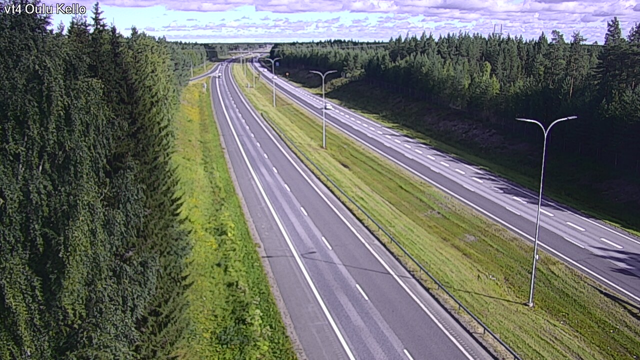 Kelikamerat Kuva Tie 4 Oulu, Kello, Oulu, Pohjois-Pohjanmaa