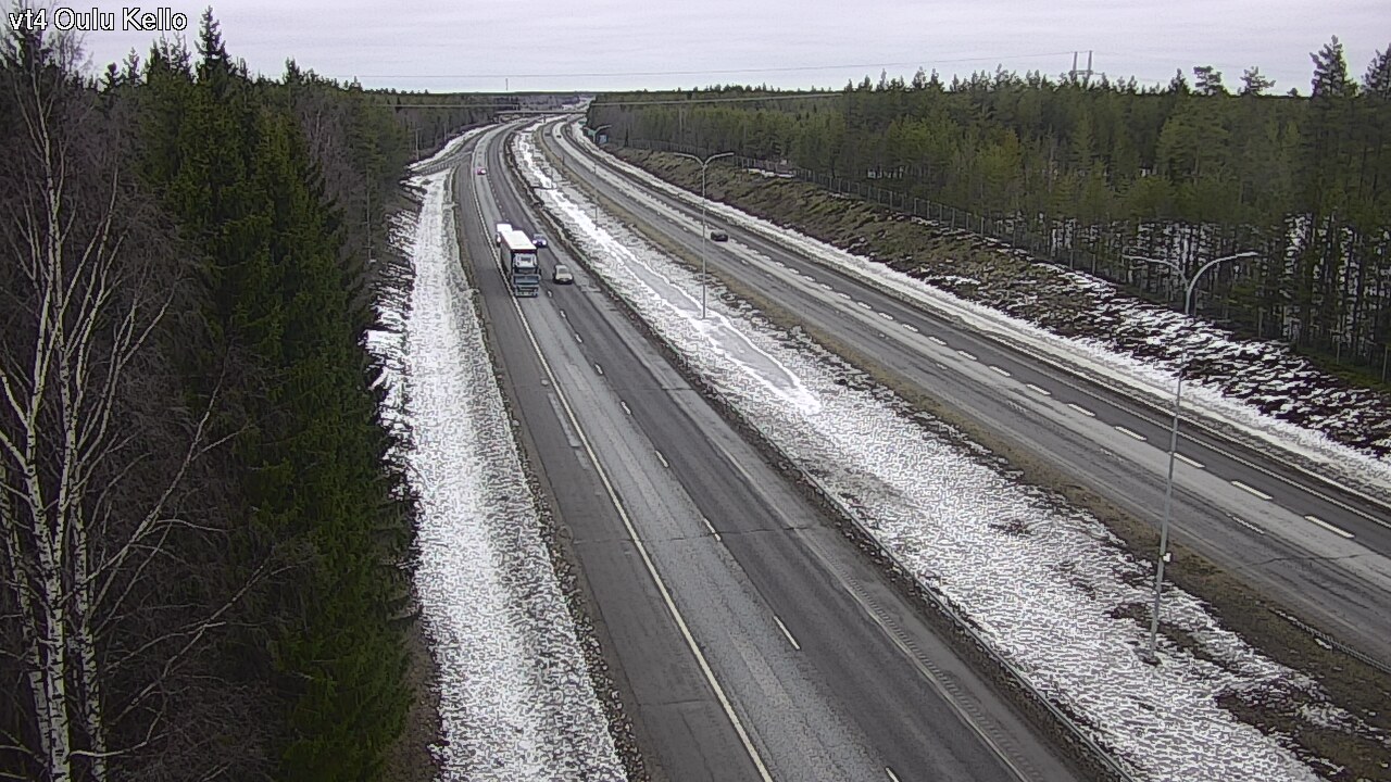 Kelikamerat Kuva Tie 4 Oulu, Kello, Oulu, Pohjois-Pohjanmaa
