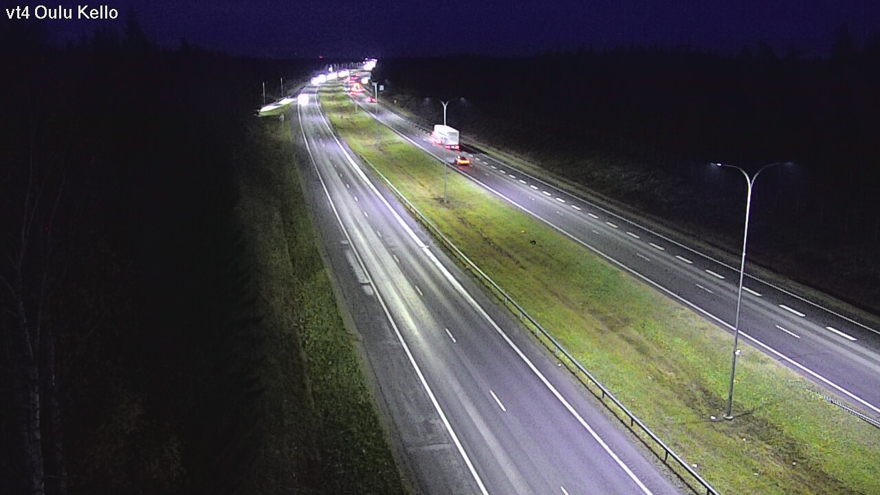 Kelikamerat Kuva Tie 4 Oulu, Kello, Oulu, Pohjois-Pohjanmaa