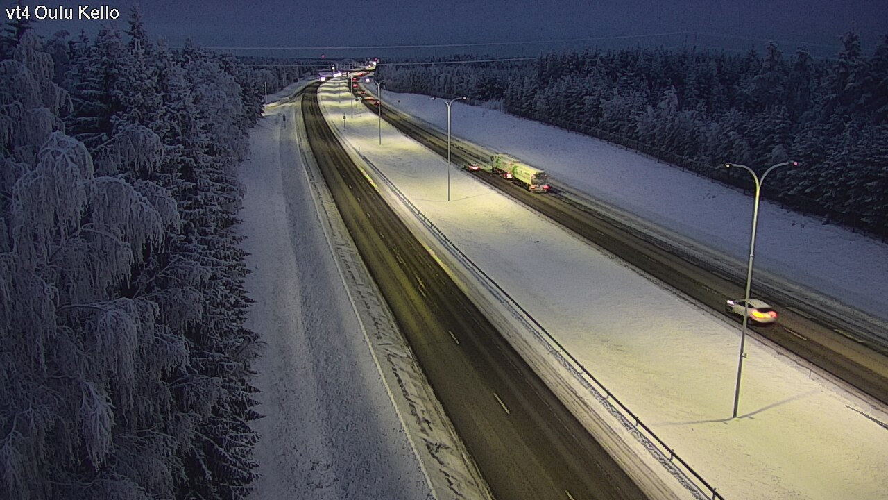 Kelikamerat Kuva Tie 4 Oulu, Kello, Oulu, Pohjois-Pohjanmaa