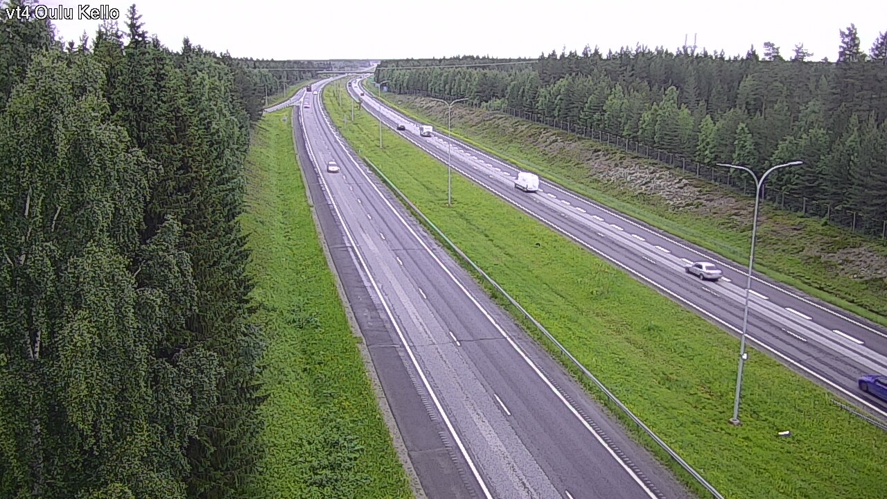 Kelikamerat Kuva Tie 4 Oulu, Kello, Oulu, Pohjois-Pohjanmaa