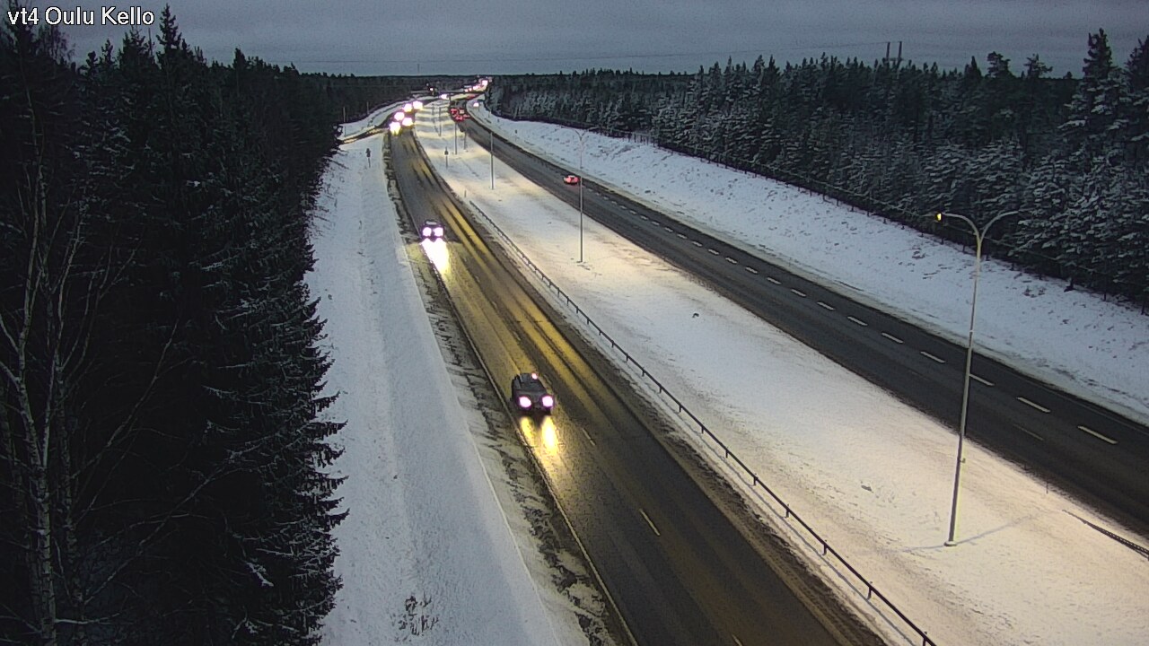 Kelikamerat Kuva Tie 4 Oulu, Kello, Oulu, Pohjois-Pohjanmaa