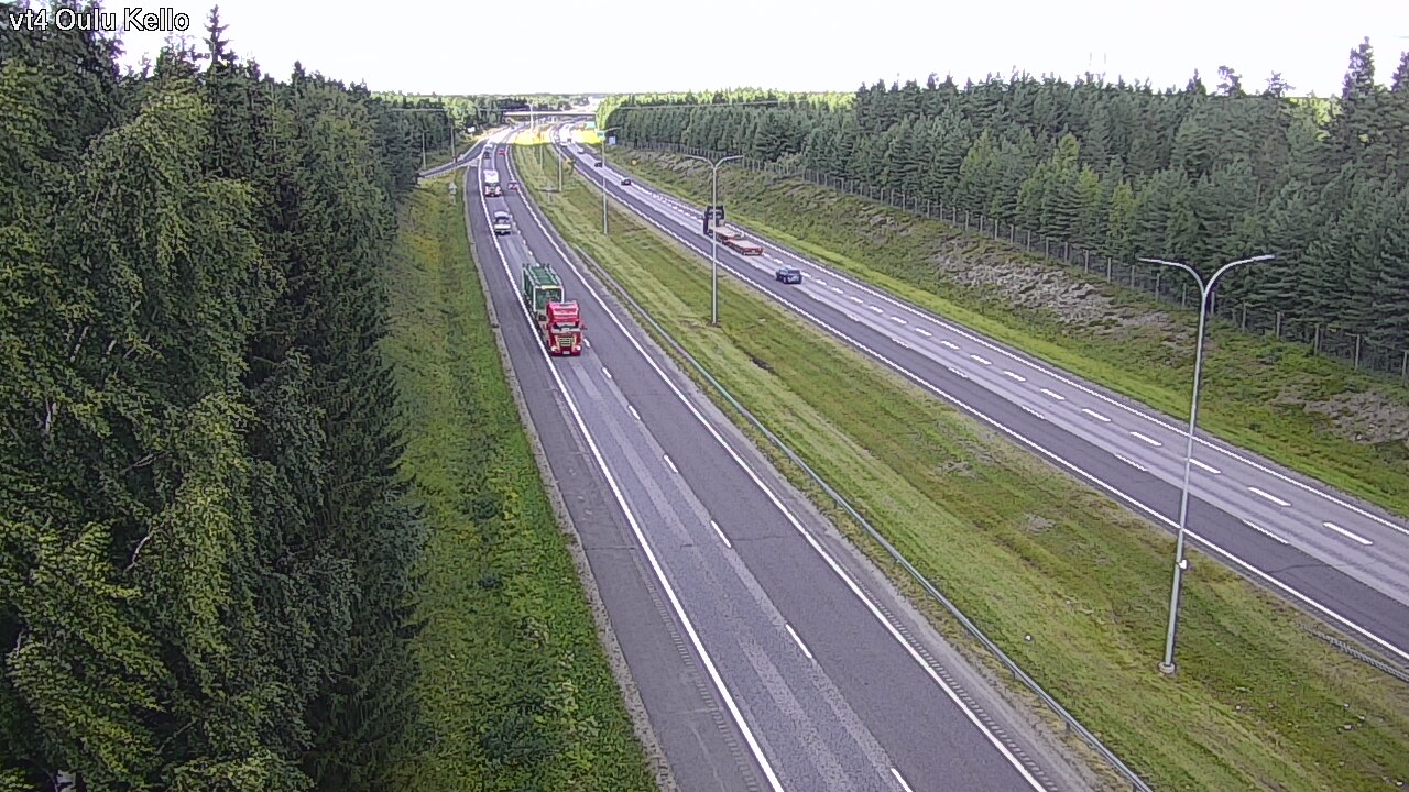 Kelikamerat Kuva Tie 4 Oulu, Kello, Oulu, Pohjois-Pohjanmaa