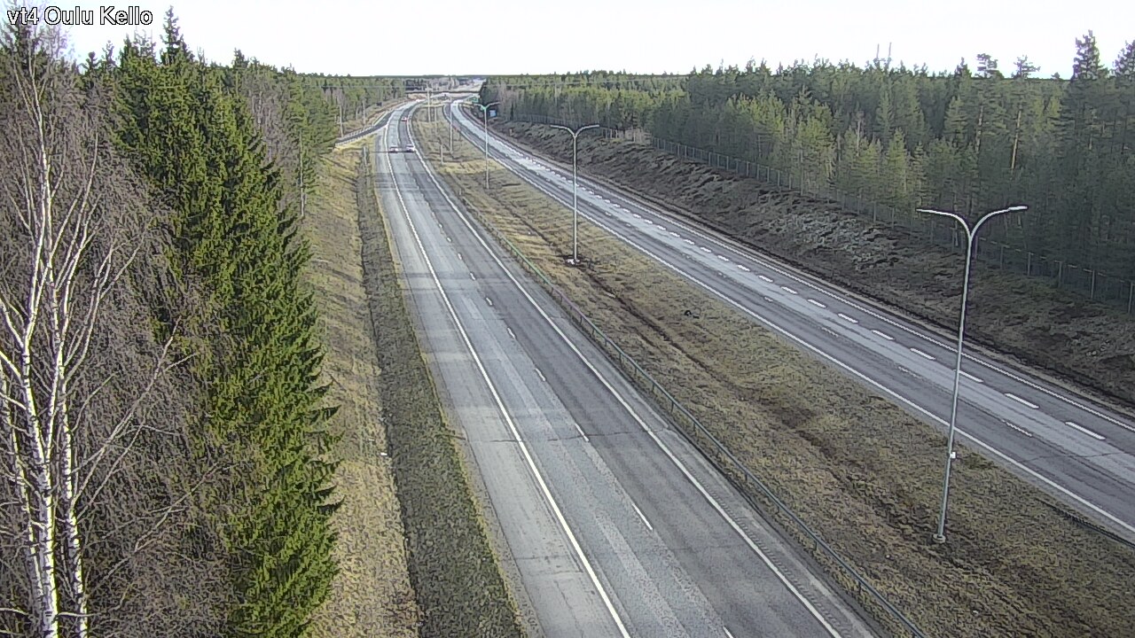 Kelikamerat Kuva Tie 4 Oulu, Kello, Oulu, Pohjois-Pohjanmaa