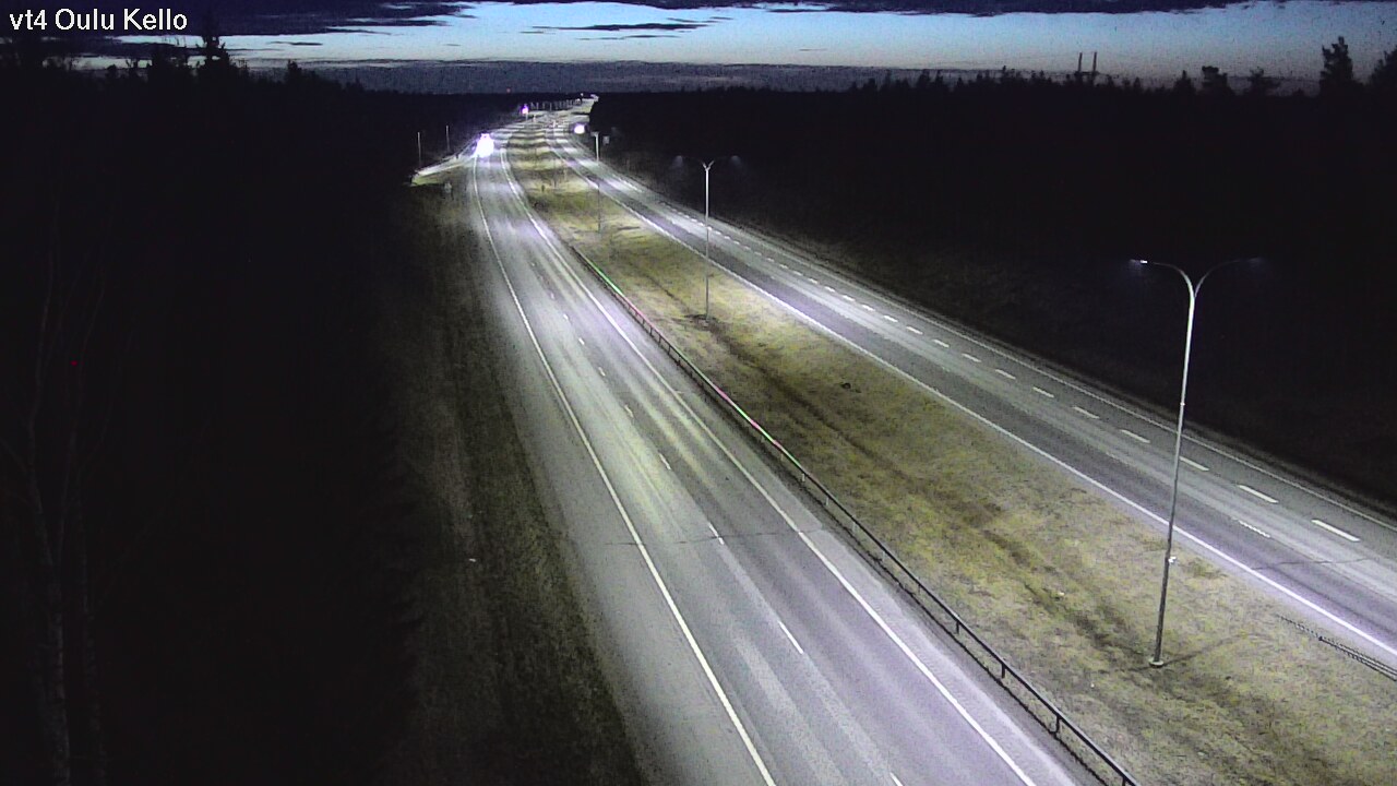 Kelikamerat Kuva Tie 4 Oulu, Kello, Oulu, Pohjois-Pohjanmaa