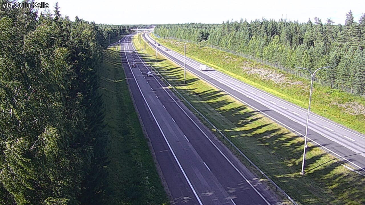 Kelikamerat Kuva Tie 4 Oulu, Kello, Oulu, Pohjois-Pohjanmaa