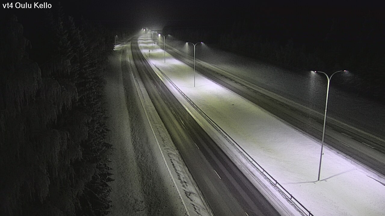 Kelikamerat Kuva Tie 4 Oulu, Kello, Oulu, Pohjois-Pohjanmaa