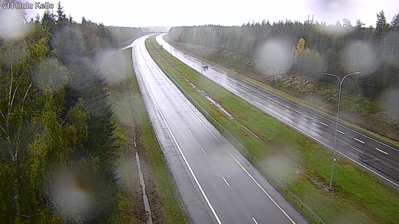 Weather Camera Image Road 4 Oulu, Kello, Oulu, Pohjois-Pohjanmaa
