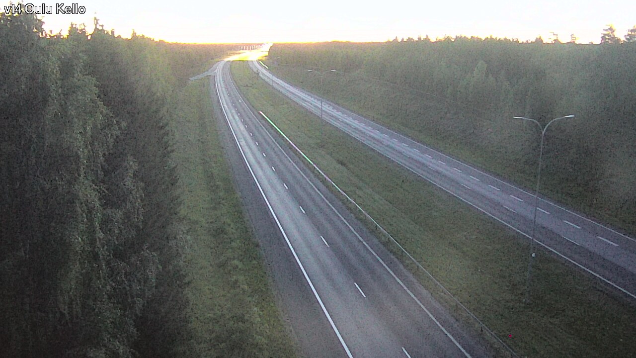 Kelikamerat Kuva Tie 4 Oulu, Kello, Oulu, Pohjois-Pohjanmaa