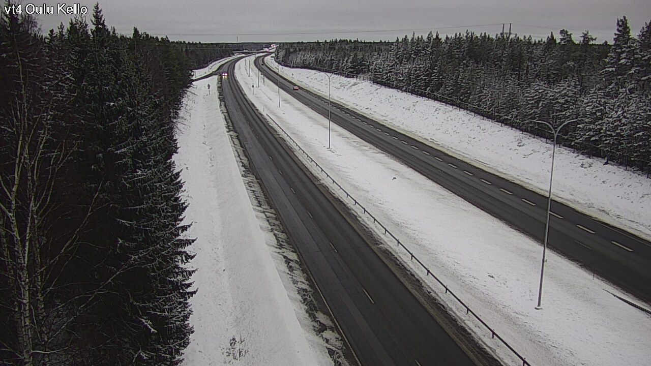 Kelikamerat Kuva Tie 4 Oulu, Kello, Oulu, Pohjois-Pohjanmaa