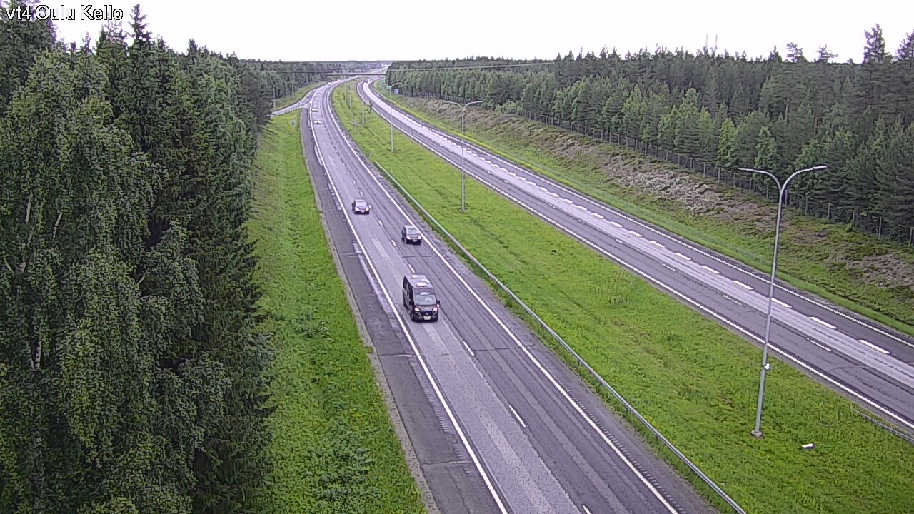 Kelikamerat Kuva Tie 4 Oulu, Kello, Oulu, Pohjois-Pohjanmaa
