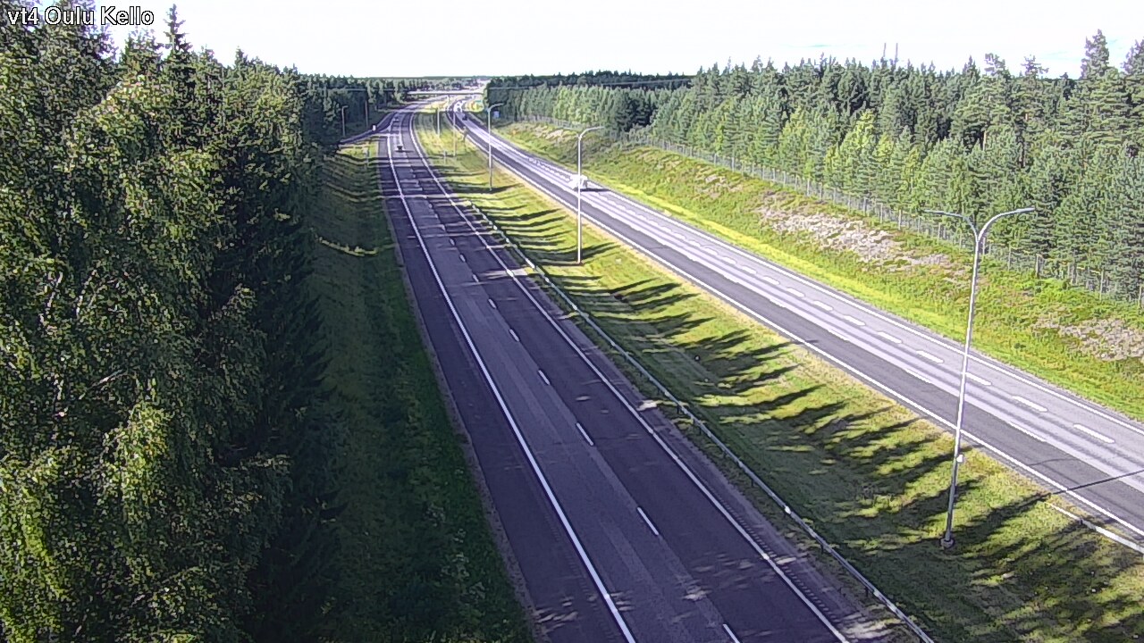 Kelikamerat Kuva Tie 4 Oulu, Kello, Oulu, Pohjois-Pohjanmaa