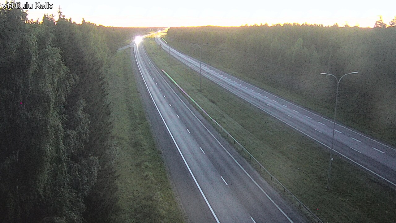 Kelikamerat Kuva Tie 4 Oulu, Kello, Oulu, Pohjois-Pohjanmaa