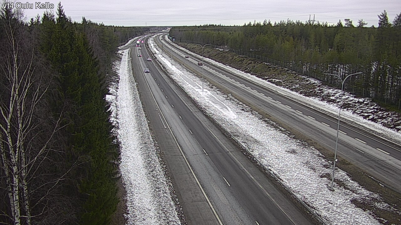 Kelikamerat Kuva Tie 4 Oulu, Kello, Oulu, Pohjois-Pohjanmaa
