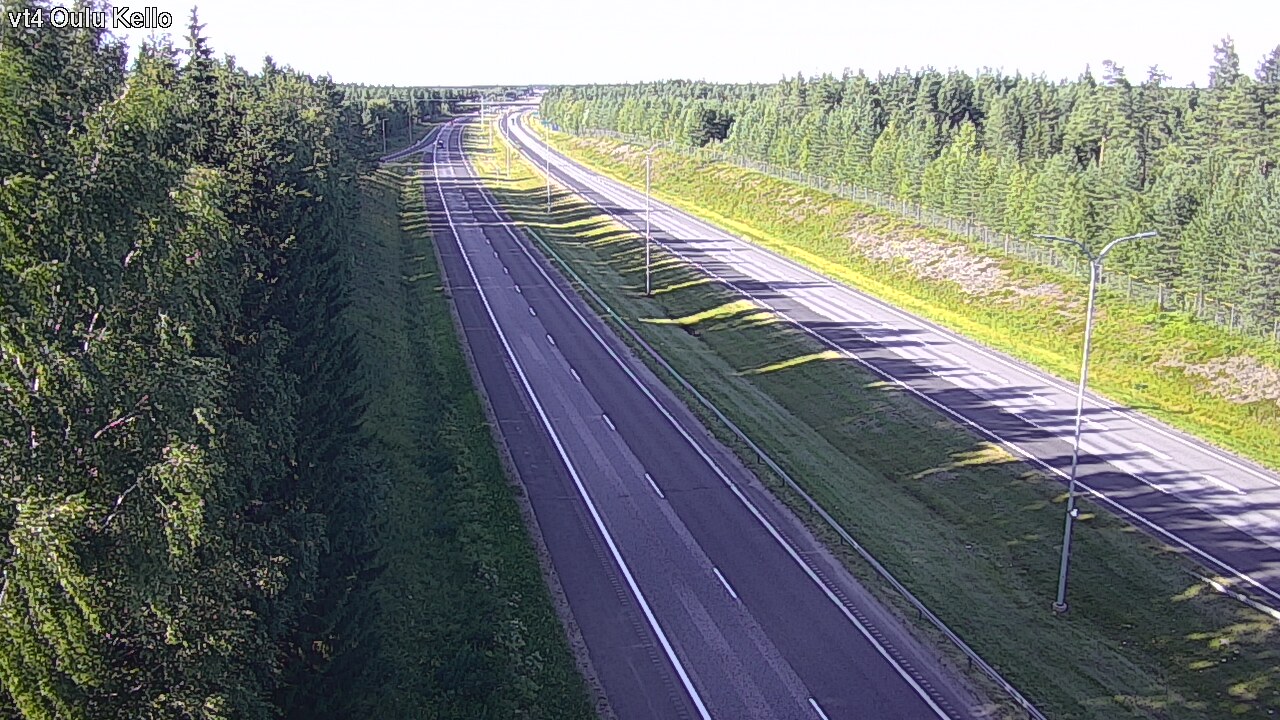 Kelikamerat Kuva Tie 4 Oulu, Kello, Oulu, Pohjois-Pohjanmaa