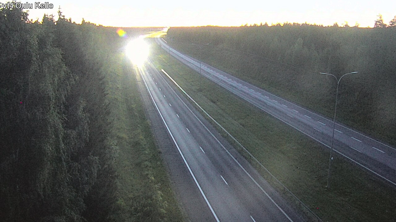 Kelikamerat Kuva Tie 4 Oulu, Kello, Oulu, Pohjois-Pohjanmaa