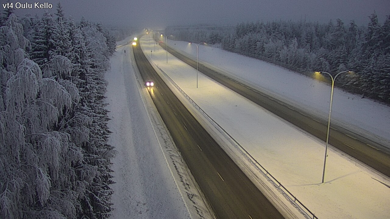 Kelikamerat Kuva Tie 4 Oulu, Kello, Oulu, Pohjois-Pohjanmaa