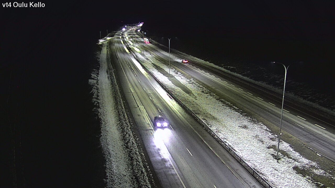 Kelikamerat Kuva Tie 4 Oulu, Kello, Oulu, Pohjois-Pohjanmaa