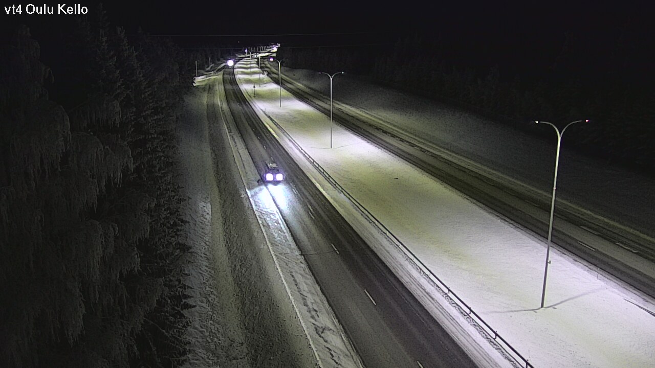 Kelikamerat Kuva Tie 4 Oulu, Kello, Oulu, Pohjois-Pohjanmaa