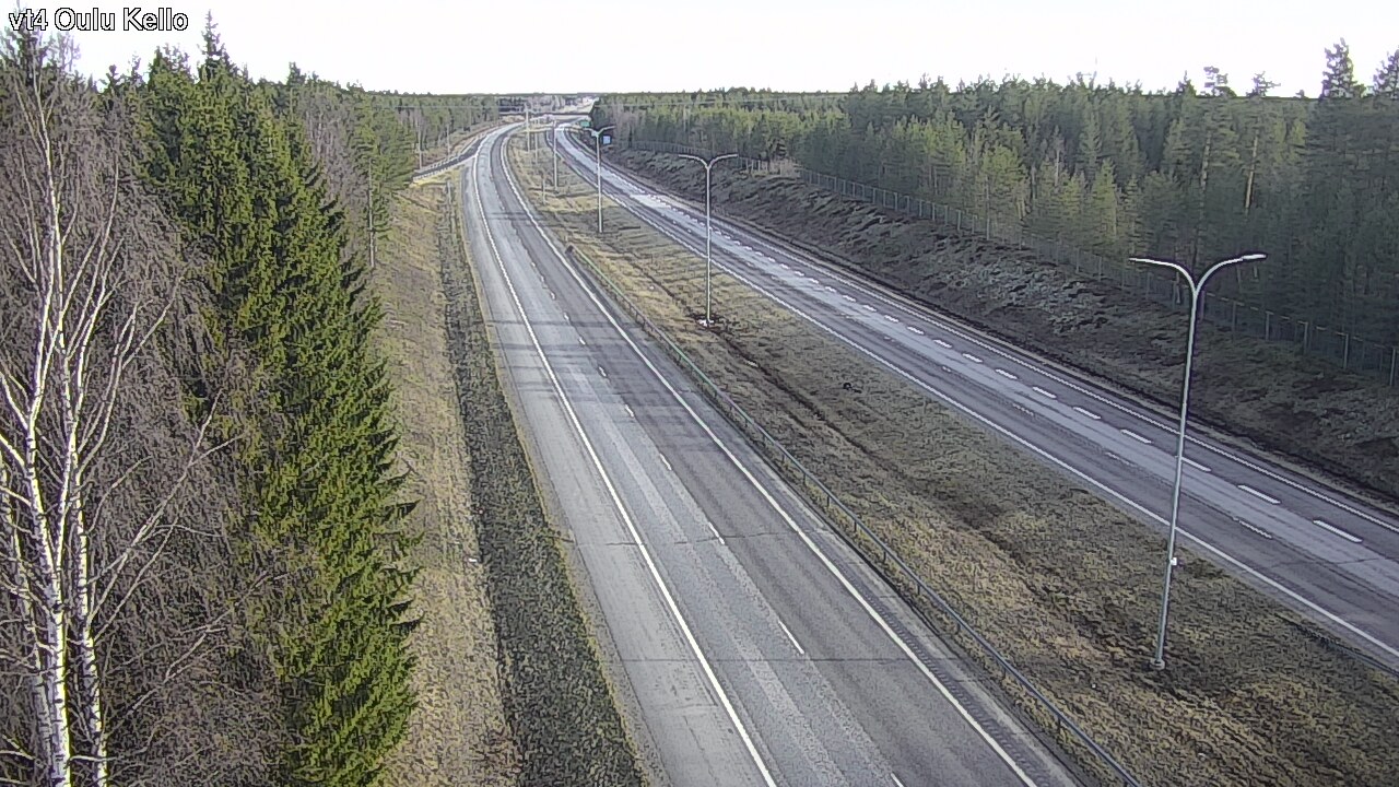 Kelikamerat Kuva Tie 4 Oulu, Kello, Oulu, Pohjois-Pohjanmaa