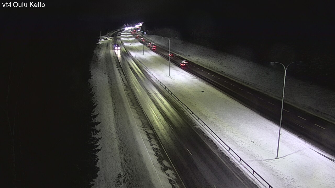 Kelikamerat Kuva Tie 4 Oulu, Kello, Oulu, Pohjois-Pohjanmaa