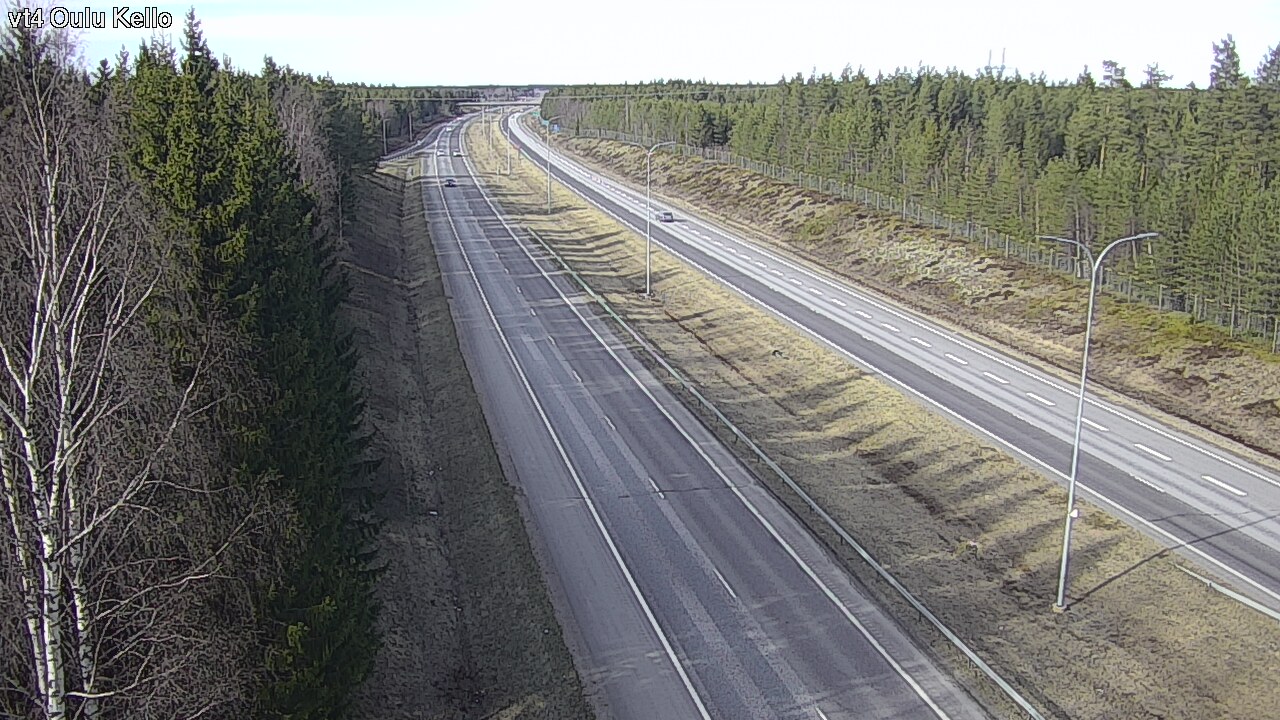 Kelikamerat Kuva Tie 4 Oulu, Kello, Oulu, Pohjois-Pohjanmaa