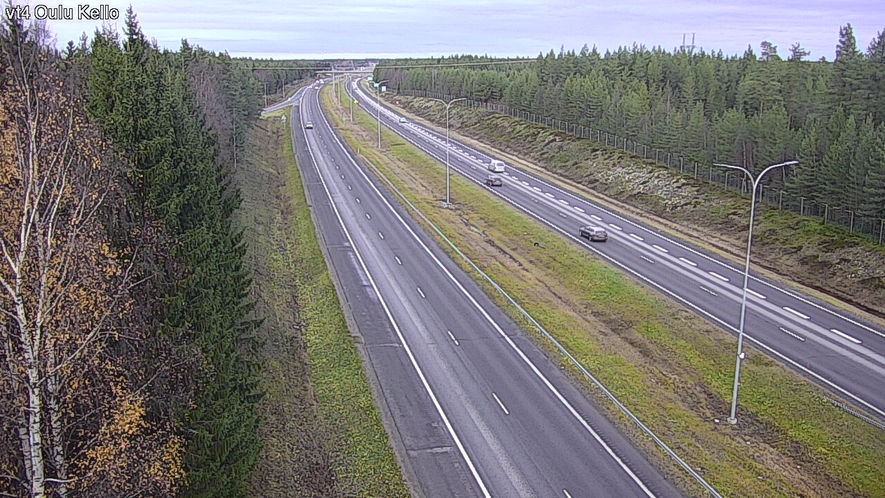 Kelikamerat Kuva Tie 4 Oulu, Kello, Oulu, Pohjois-Pohjanmaa