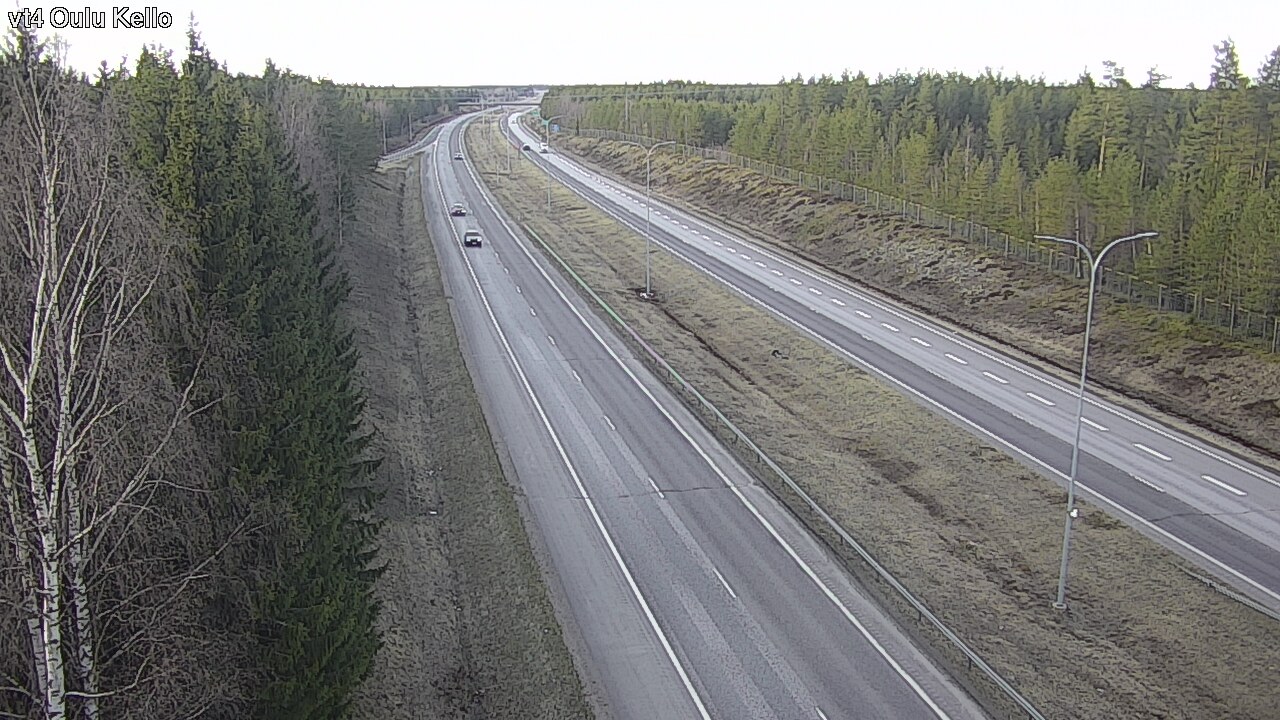 Kelikamerat Kuva Tie 4 Oulu, Kello, Oulu, Pohjois-Pohjanmaa