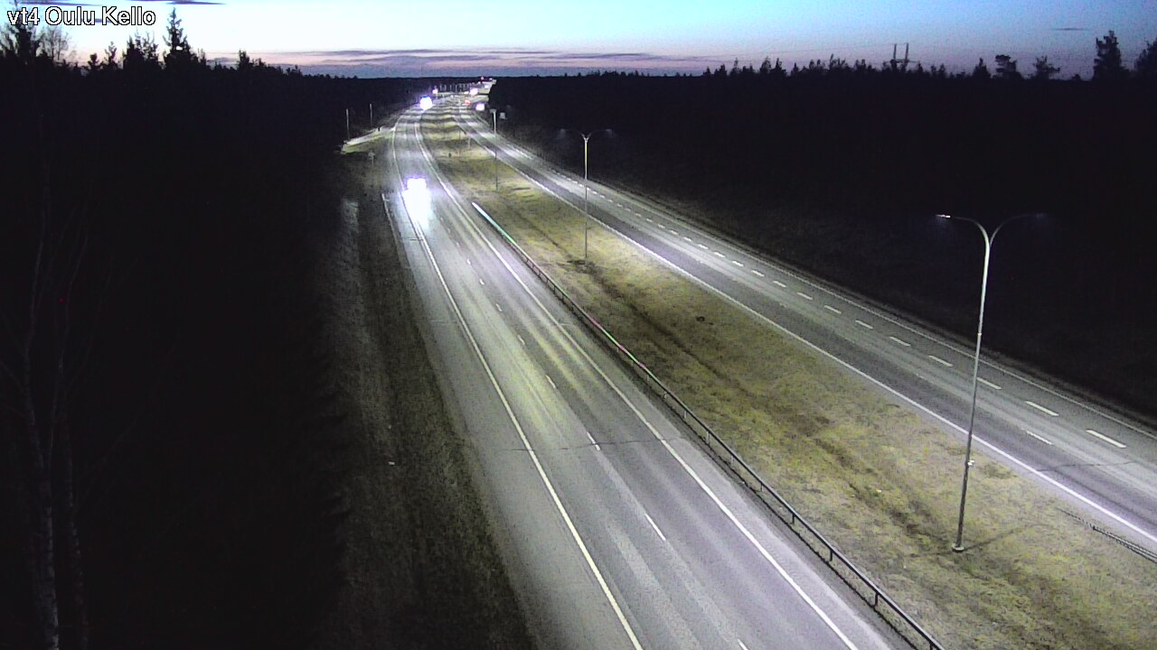 Kelikamerat Kuva Tie 4 Oulu, Kello, Oulu, Pohjois-Pohjanmaa