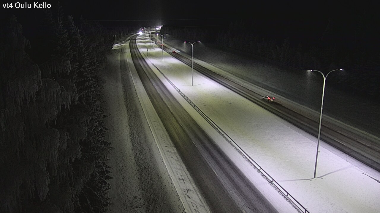 Weather Camera Image Väg 4 Uleåborg, Kello, Oulu, Pohjois-Pohjanmaa