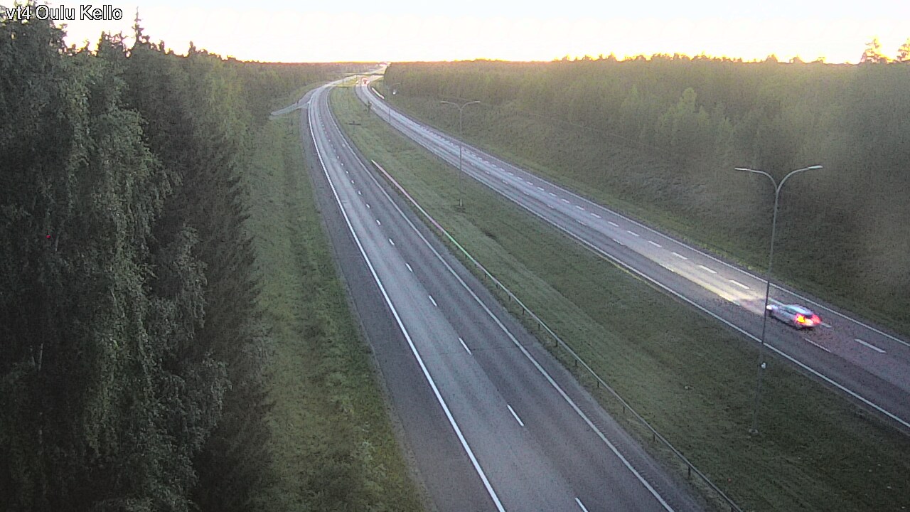 Kelikamerat Kuva Tie 4 Oulu, Kello, Oulu, Pohjois-Pohjanmaa