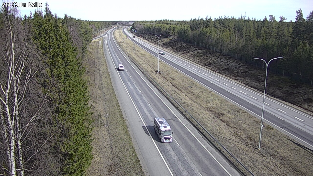 Kelikamerat Kuva Tie 4 Oulu, Kello, Oulu, Pohjois-Pohjanmaa
