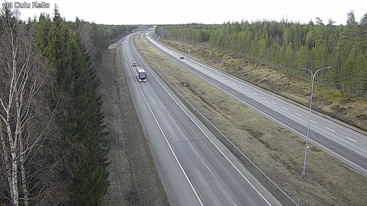 Kelikamerat Kuva Tie 4 Oulu, Kello, Oulu, Pohjois-Pohjanmaa