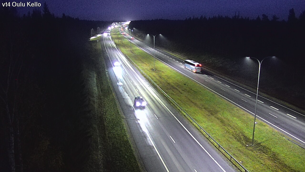 Kelikamerat Kuva Tie 4 Oulu, Kello, Oulu, Pohjois-Pohjanmaa