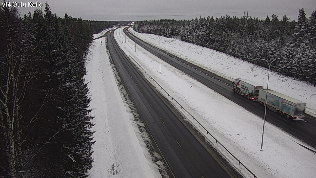Kelikamerat Kuva Tie 4 Oulu, Kello, Oulu, Pohjois-Pohjanmaa