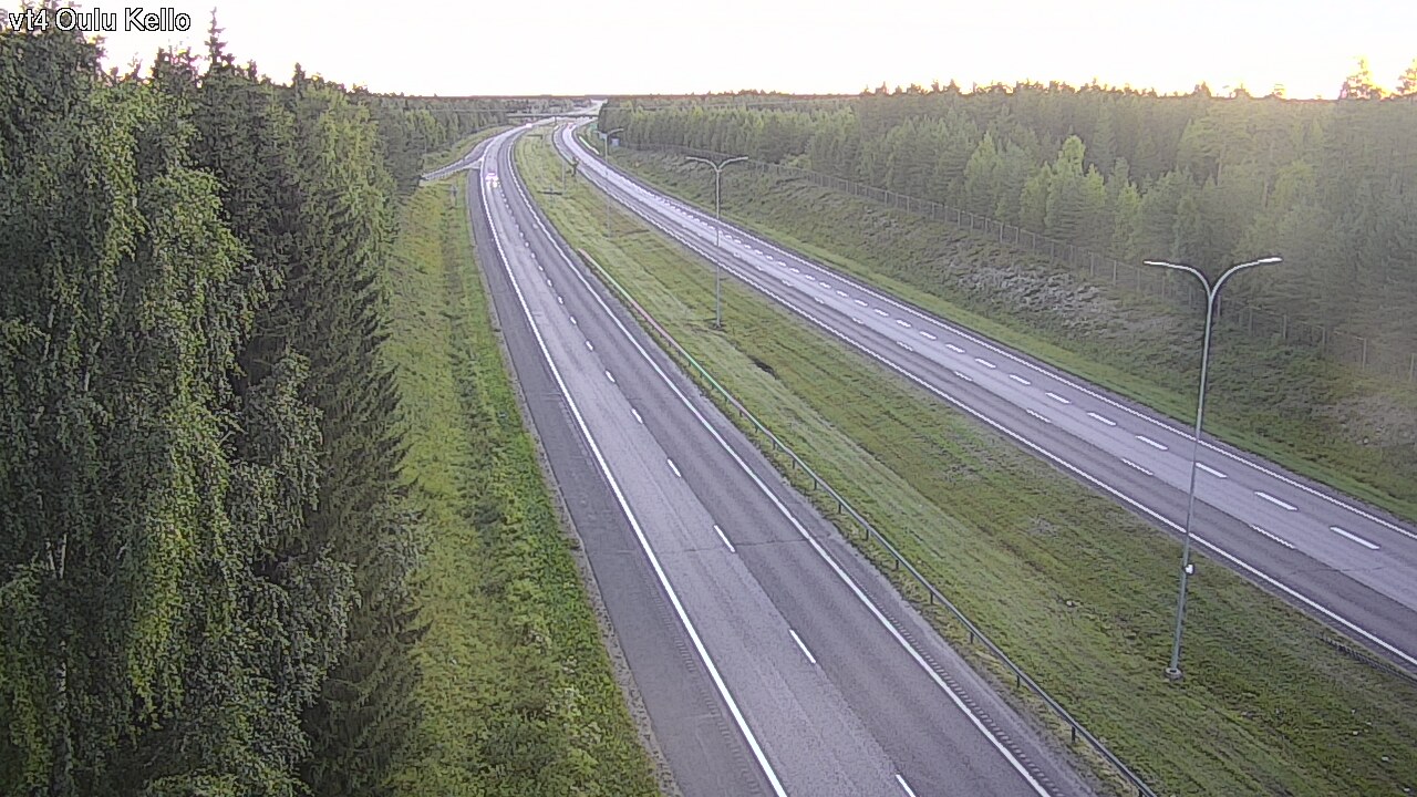 Kelikamerat Kuva Tie 4 Oulu, Kello, Oulu, Pohjois-Pohjanmaa