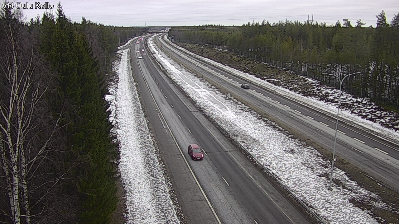Kelikamerat Kuva Tie 4 Oulu, Kello, Oulu, Pohjois-Pohjanmaa