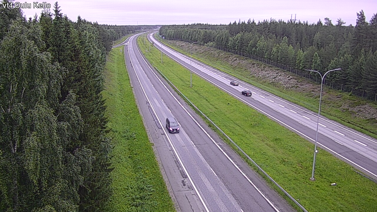 Kelikamerat Kuva Tie 4 Oulu, Kello, Oulu, Pohjois-Pohjanmaa