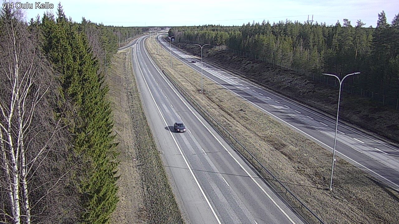 Kelikamerat Kuva Tie 4 Oulu, Kello, Oulu, Pohjois-Pohjanmaa