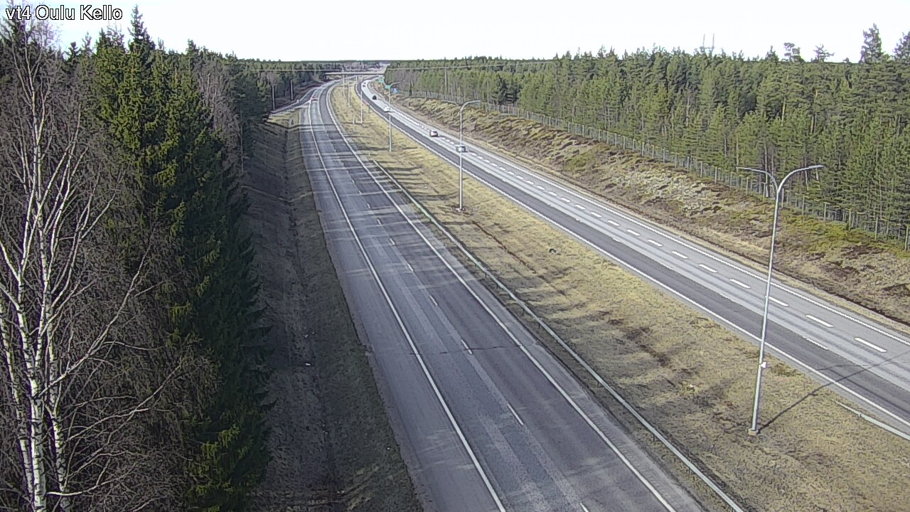 Kelikamerat Kuva Tie 4 Oulu, Kello, Oulu, Pohjois-Pohjanmaa