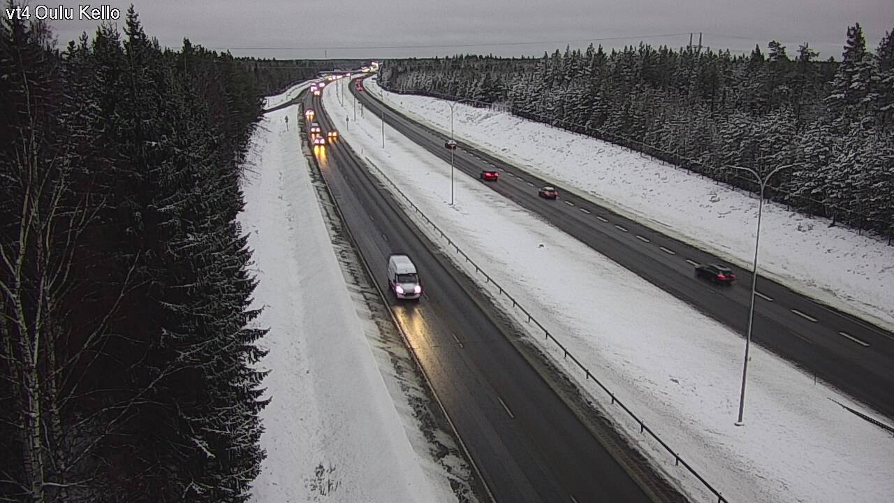 Kelikamerat Kuva Tie 4 Oulu, Kello, Oulu, Pohjois-Pohjanmaa