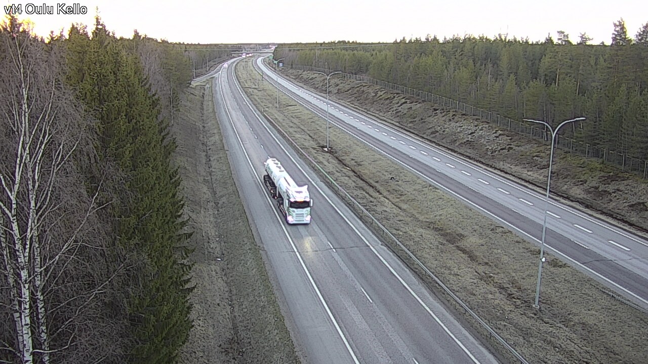 Kelikamerat Kuva Tie 4 Oulu, Kello, Oulu, Pohjois-Pohjanmaa