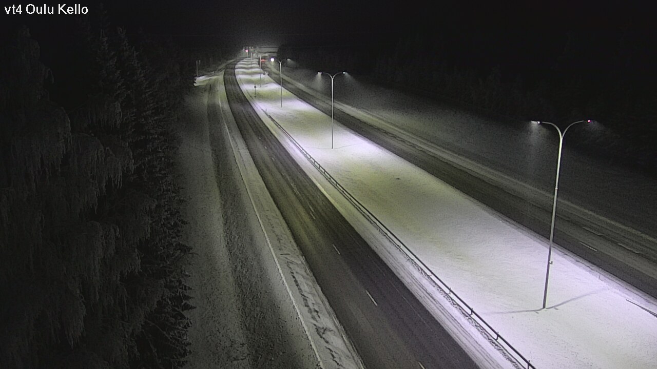 Kelikamerat Kuva Tie 4 Oulu, Kello, Oulu, Pohjois-Pohjanmaa