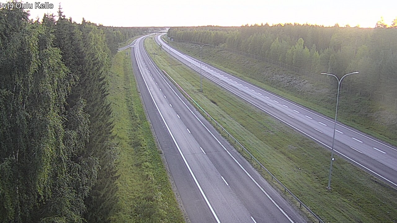 Kelikamerat Kuva Tie 4 Oulu, Kello, Oulu, Pohjois-Pohjanmaa