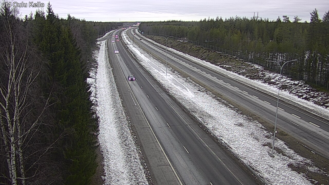 Kelikamerat Kuva Tie 4 Oulu, Kello, Oulu, Pohjois-Pohjanmaa