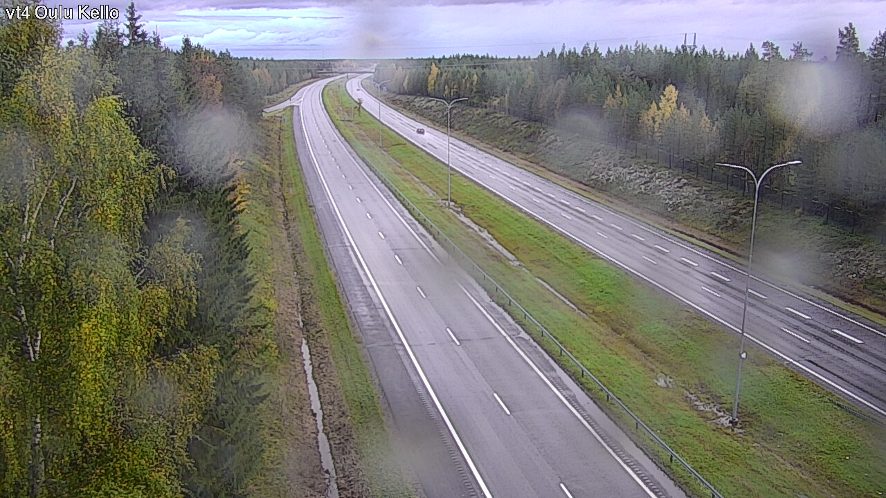 Weather Camera Image Road 4 Oulu, Kello, Oulu, Pohjois-Pohjanmaa