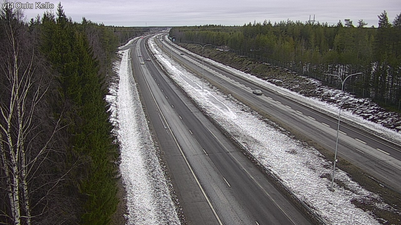 Kelikamerat Kuva Tie 4 Oulu, Kello, Oulu, Pohjois-Pohjanmaa