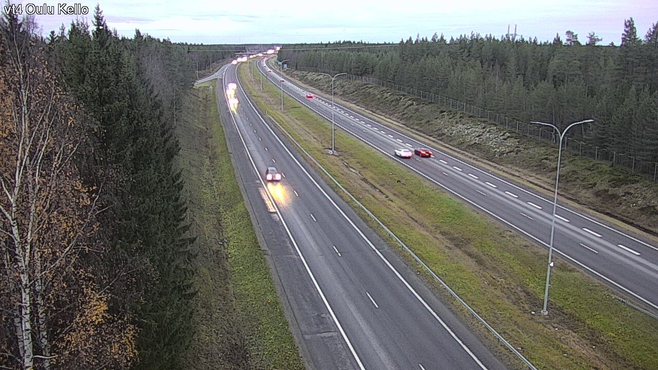 Kelikamerat Kuva Tie 4 Oulu, Kello, Oulu, Pohjois-Pohjanmaa