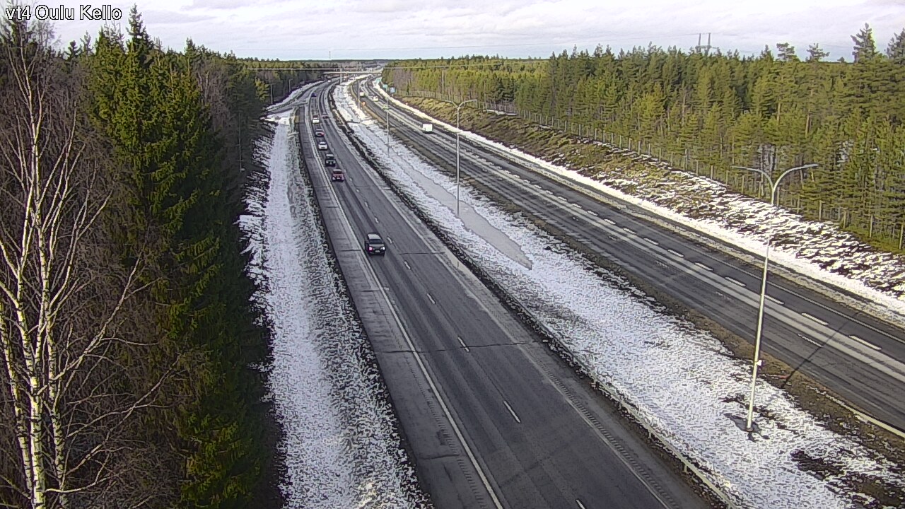 Kelikamerat Kuva Tie 4 Oulu, Kello, Oulu, Pohjois-Pohjanmaa